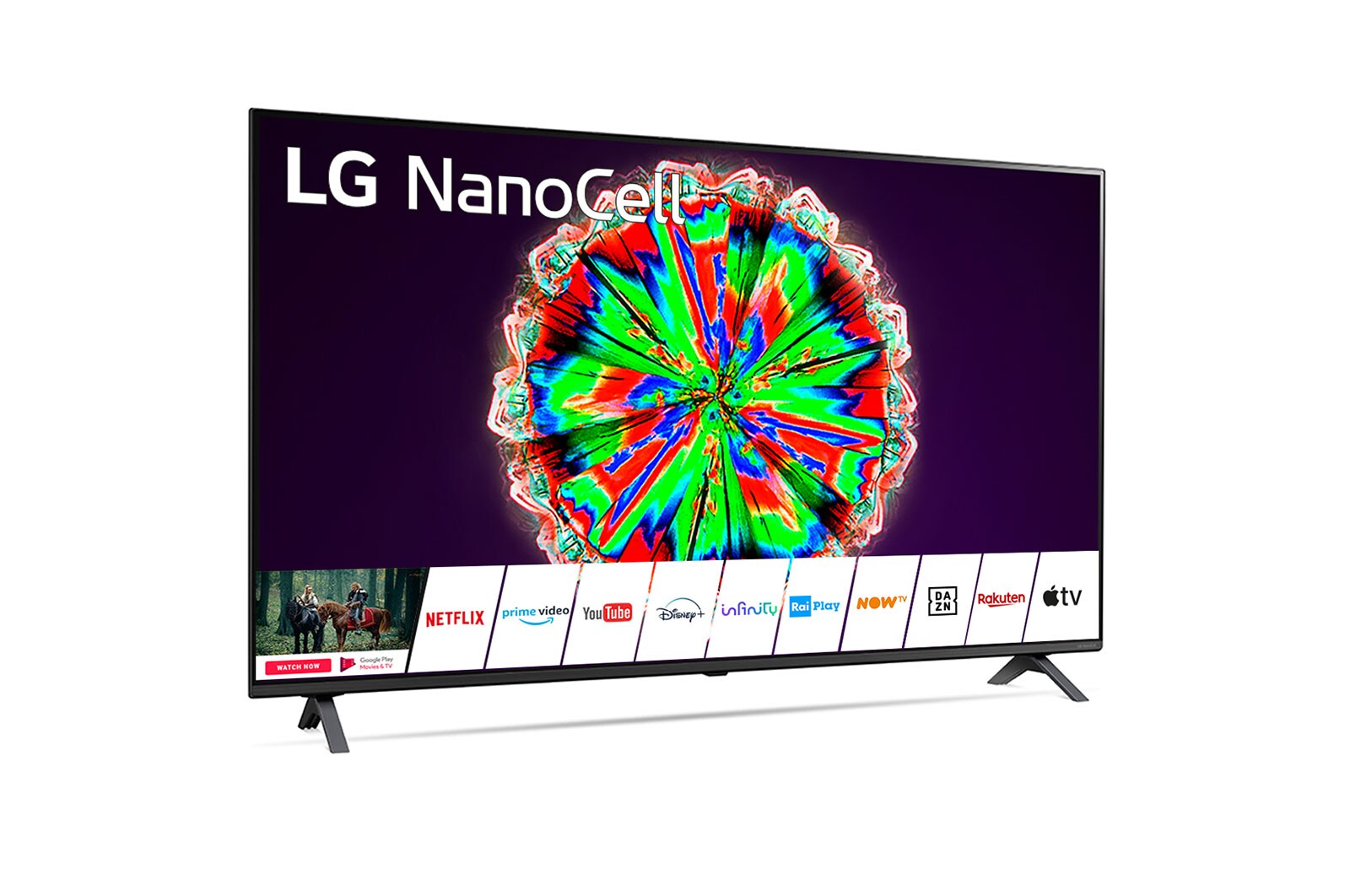LG NanoCell TV 49" Serie Nano 80 - NanoCell 4K Nano Color Local Dimming, 49NANO806NA