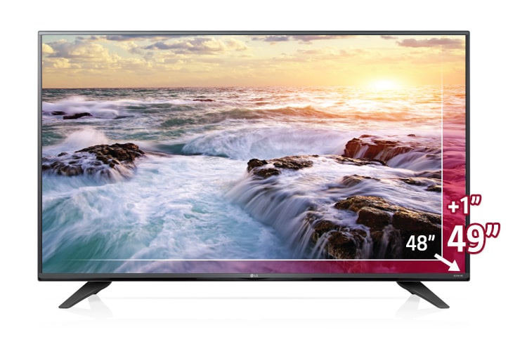 LG TV LED 49 pollici Ultra HD con DVBT2, DVBS2 e potenza audio 20W 2.0 ch. , 49UF671V