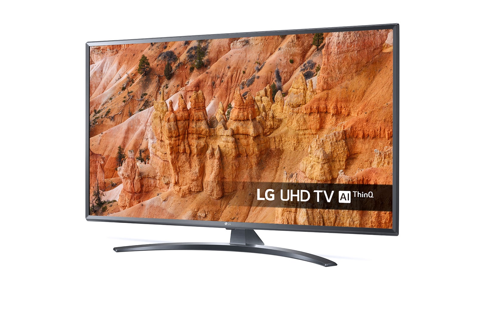 LG TV LED AI Ultra HD Smart TV 49" 4K Active HDR Google Assistant e Alexa, 49UM7400PLB