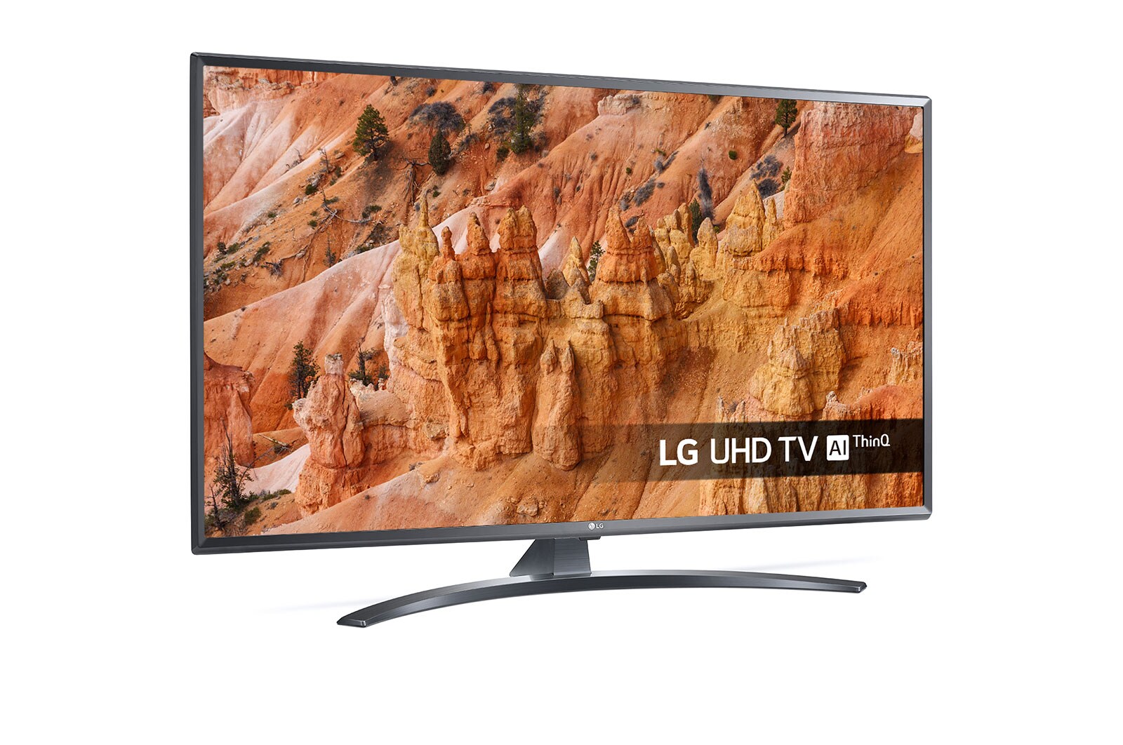 LG TV LED AI Ultra HD Smart TV 49" 4K Active HDR Google Assistant e Alexa, 49UM7400PLB