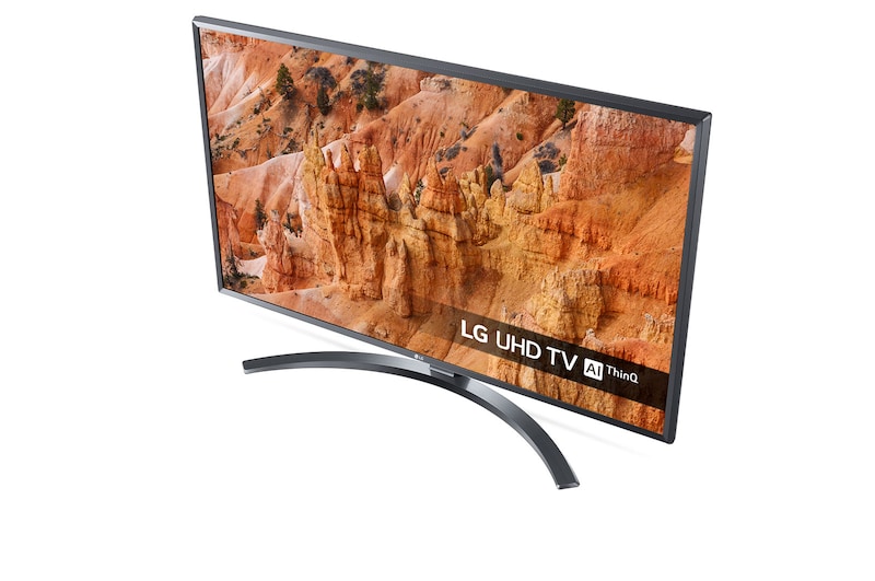 LG TV LED AI Ultra HD Smart TV 49" 4K Active HDR Google Assistant e Alexa, 49UM7400PLB
