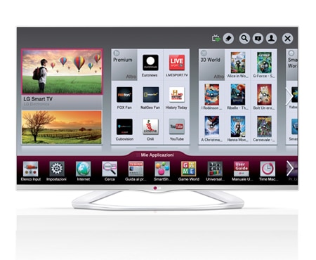 LG TV Smart TV Cinema 3D Slim LED 50LA667S