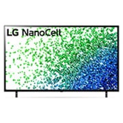 Vista frontale del TV LG NanoCell