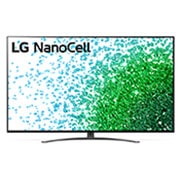Vista frontale del TV LG NanoCell