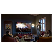 LG TV QNED | Serie QNED75 50'' | 4K, α5 Gen6, HDR10, 20W, 4 HDMI, Game Optimizer, Wi-Fi 5, Smart TV WebOS 23, 50QNED756RA
