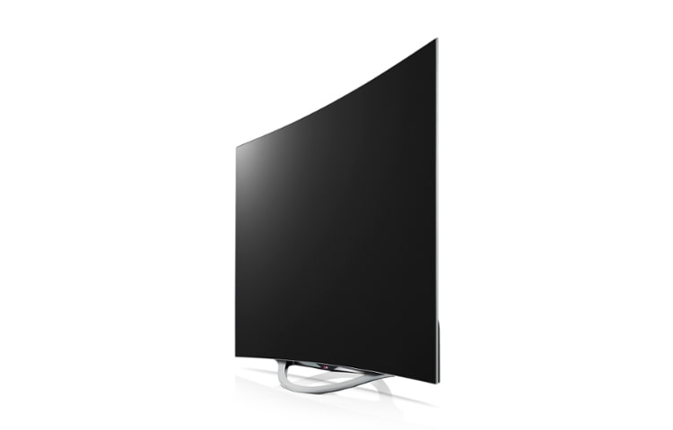 LG TV OLED Curvo 55 pollici Full HD, Smart TV webOS Cinema 3D, DVBT2, DVBS2 e audio 40W 2.0 ch., 55EC900V