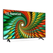 LG TV NanoCell | Serie NANO75 55'' | 4K, α5 Gen5, HDR10, 20W, 3 HDMI, Game Optimizer, Wi-Fi 5, Smart TV WebOS 22, 55NANO756QC