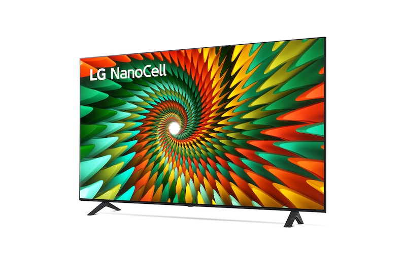 LG TV NanoCell | Serie NANO75 55'' | 4K, α5 Gen5, HDR10, 20W, 3 HDMI, Game Optimizer, Wi-Fi 5, Smart TV WebOS 22, 55NANO756QC