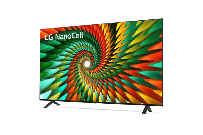 LG TV NanoCell | Serie NANO75 55'' | 4K, α5 Gen5, HDR10, 20W, 3 HDMI, Game Optimizer, Wi-Fi 5, Smart TV WebOS 22, 55NANO756QC