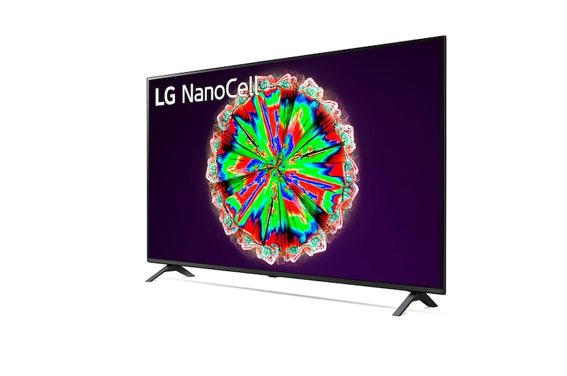 LG NanoCell TV 55" Serie Nano 80 - NanoCell 4K Nano Color Local Dimming, 55NANO806NA