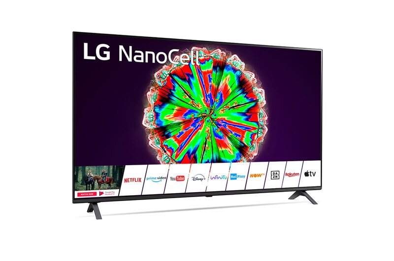 LG NanoCell TV 55" Serie Nano 80 - NanoCell 4K Nano Color Local Dimming, 55NANO806NA