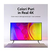 LG NanoCell | TV 50'' Serie NANO82 | 4K, Smart TV, HDR10 Pro, Filmmaker Mode, 50NANO826QB