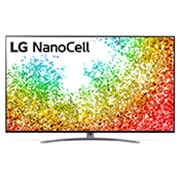 Vista frontale del TV LG NanoCell
