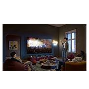 LG TV QNED | Serie QNED75 55'' | 4K, α5 Gen6, HDR10, 20W, 4 HDMI, Game Optimizer, Wi-Fi 5, Smart TV WebOS 23, 55QNED756RA