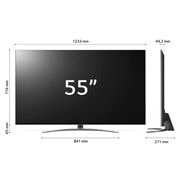 LG Smart TV Quantum Dot da 55 pollici LG, 55QNED826QB