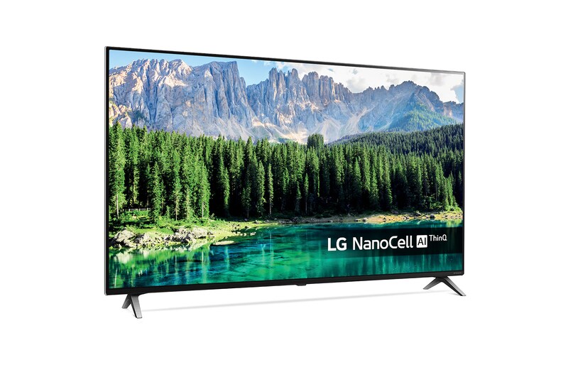 LG TV LED AI Super Ultra HD NanoCell Smart TV 55" 4K Cinema HDR Dolby Vision™ e Dolby Atmos® Google Assistant e Alexa, 55SM8500PLA