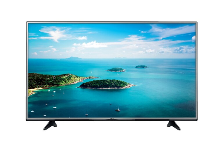 Vista frontale di LG TV LED 55&#34; Ultra HD 4K HDR Smart TV Wi-Fi Integrato 55UH605V