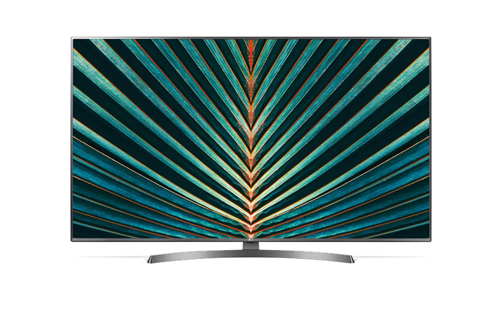 Vista frontale di LG TV LED 55&#34; Ultra HD Smart TV 4K Active HDR 55UK6750PLD