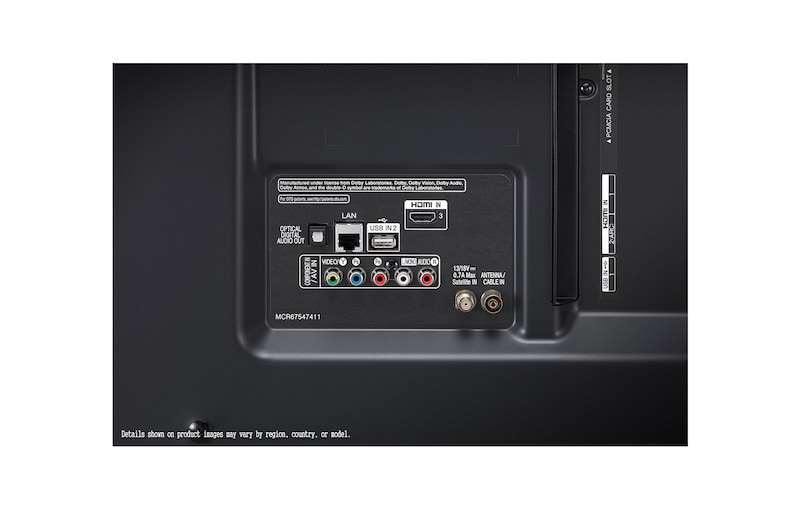 LG TV LED Ultra HD Smart TV 55" 4K Active HDR, 55UM7000PLC