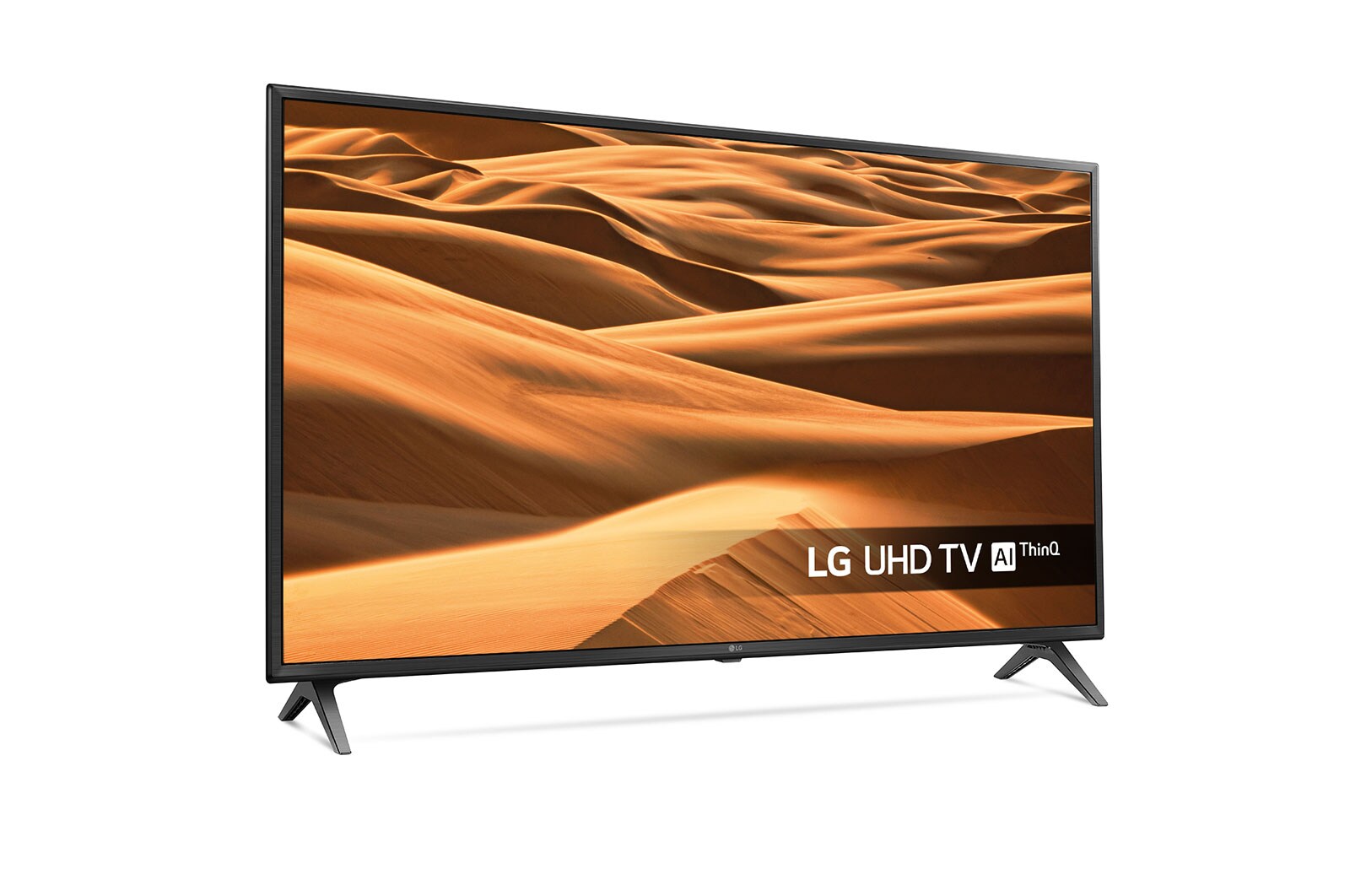 LG TV LED AI Ultra HD Smart TV 55" 4K Active HDR Google Assistant e Alexa, 55UM7100PLB