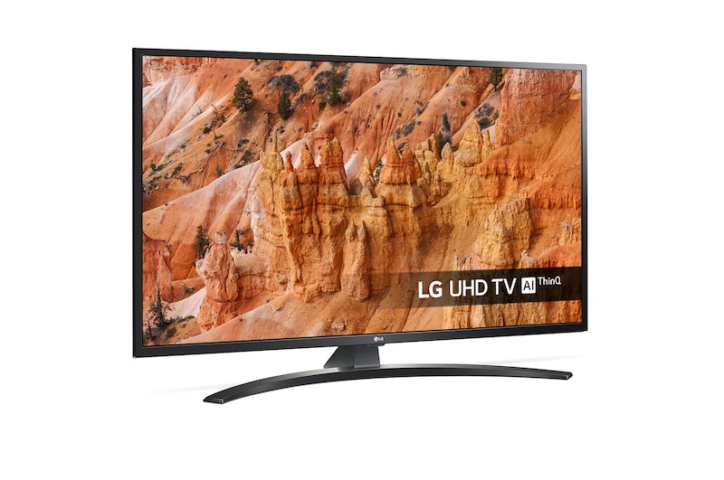 LG TV LED AI Ultra HD Smart TV 55" 4K Active HDR DTS Virtual:X Google Assistant e Alexa, 55UM7450PLA