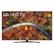 Vista frontale di LG UHD TV 55&#39;&#39; Serie UP81006LR - LED 4K Smart TV webOS 6.0 Quad Core Processor 4K 55UP81006LR