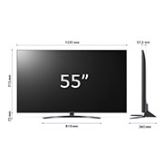 LG UHD | TV 55'' Serie UQ81 | Ultra HD 4K, Smart TV, HDR10 Pro, Filmmaker Mode, 55UQ81006LB