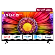 TV UHD | Serie UR81 75'' | 4K, α5 Gen6, HDR10, 20W, 3 HDMI, Game Optimizer, Wi-Fi 5, Smart TV WebOS 23