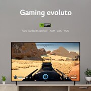 LG TV UHD | Serie UR80 55'' | 4K, α5 Gen6, HDR10, 20W, 3 HDMI, Game Optimizer, Wi-Fi 5, Smart TV WebOS 23, 55UR80006LJ