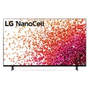Vista frontale del TV LG NanoCell