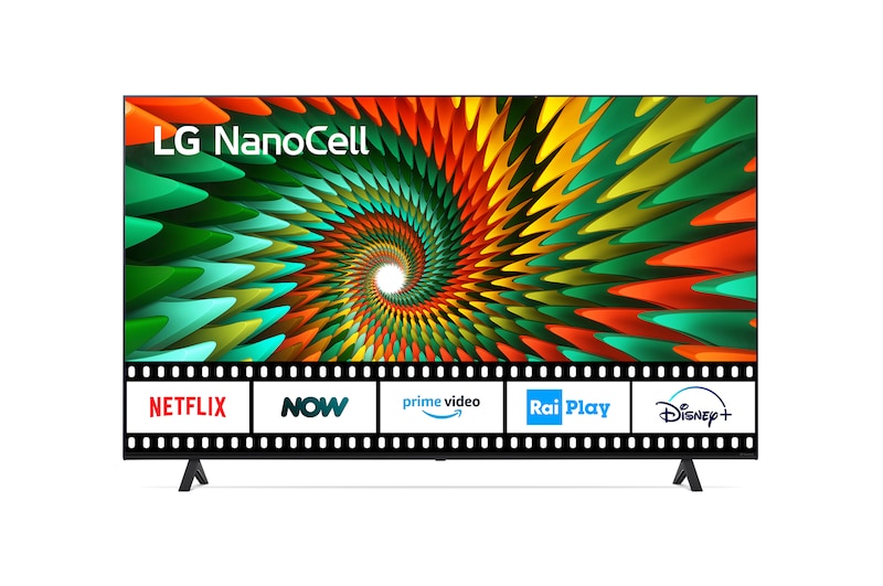 LG TV NanoCell | Serie NANO75 65'' | 4K, α5 Gen5, HDR10, 20W, 3 HDMI, Game Optimizer, Wi-Fi 5, Smart TV WebOS 22, 65NANO756QC