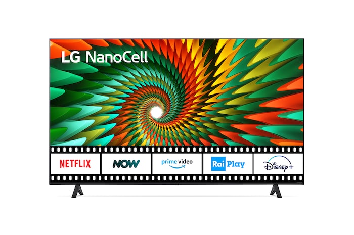LG TV NanoCell | Serie NANO75 65'' | 4K, α5 Gen5, HDR10, 20W, 3 HDMI, Game Optimizer, Wi-Fi 5, Smart TV WebOS 22, 65NANO756QC