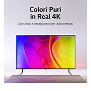 LG TV NanoCell | Serie NANO75 65'' | 4K, α5 Gen5, HDR10, 20W, 3 HDMI, Game Optimizer, Wi-Fi 5, Smart TV WebOS 22, 65NANO756QC