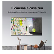 LG TV NanoCell | Serie NANO75 65'' | 4K, α5 Gen5, HDR10, 20W, 3 HDMI, Game Optimizer, Wi-Fi 5, Smart TV WebOS 22, 65NANO756QC