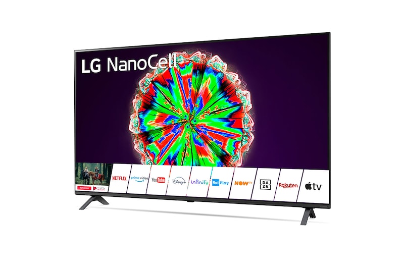 LG NanoCell TV 65" Serie Nano 80 - NanoCell 4K Nano Color Local Dimming, 65NANO806NA