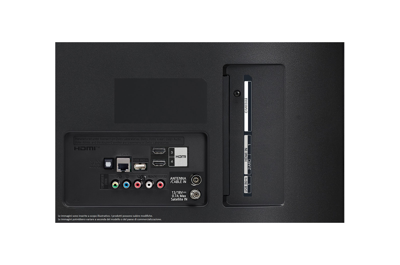 LG NanoCell TV 65" Serie Nano 80 - NanoCell 4K Nano Color Local Dimming, 65NANO806NA