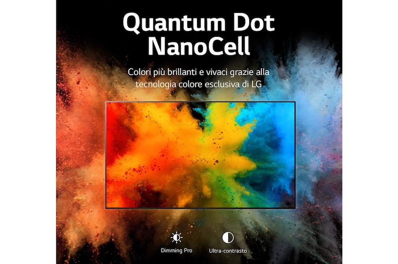 LG QNED | TV 65'' Serie QNED81 | QNED 4K, Smart TV, HDR10 Pro, HDMI 2.1 VRR, 65QNED816QA