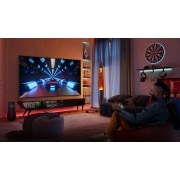 LG TV QNED | Serie QNED81 55'' | 4K, α7 Gen6, HDR10, 20W, 4 HDMI, VRR, FreeSync, Wi-Fi 5, Smart TV WebOS 23, 55QNED816RE