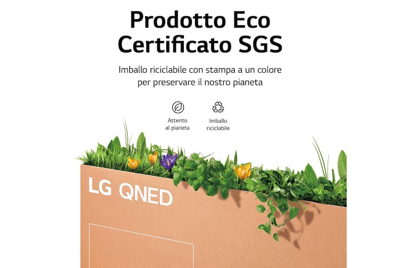 LG Smart TV 4K QNED da 65 pollici LG, 65QNED826QB