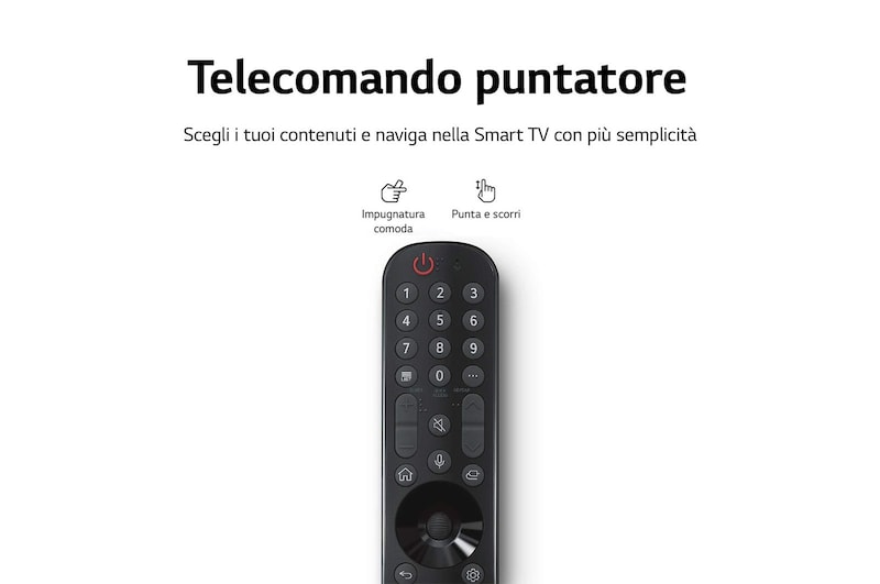 LG Smart TV 4K QNED da 65 pollici LG, 65QNED826QB