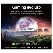 LG QNED MiniLed | TV 65'' Serie QNED87 | QNED 4K, Smart TV, Dolby Vision IQ e Atmos, 65QNED876QB