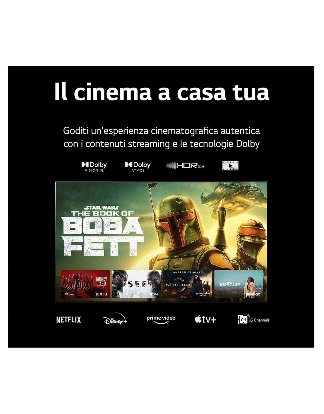 LG QNED MiniLed | TV 65'' Serie QNED87 | QNED 4K, Smart TV, Dolby Vision IQ e Atmos, 65QNED876QB