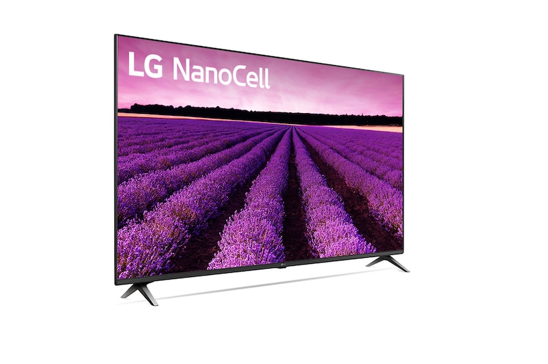 LG TV LED NanoCell AI 4K Cinema HDR 65'' Smart TV DTS Virtual:X Google Assistant e Alexa, 65SM8050PLC