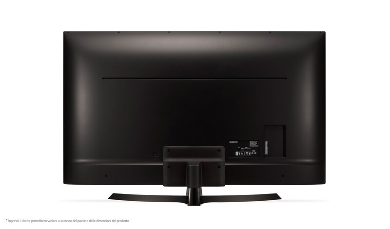 LG TV LED 65" Ultra HD 4K HDR Smart TV Ultra Surround Slim, 65UJ634V