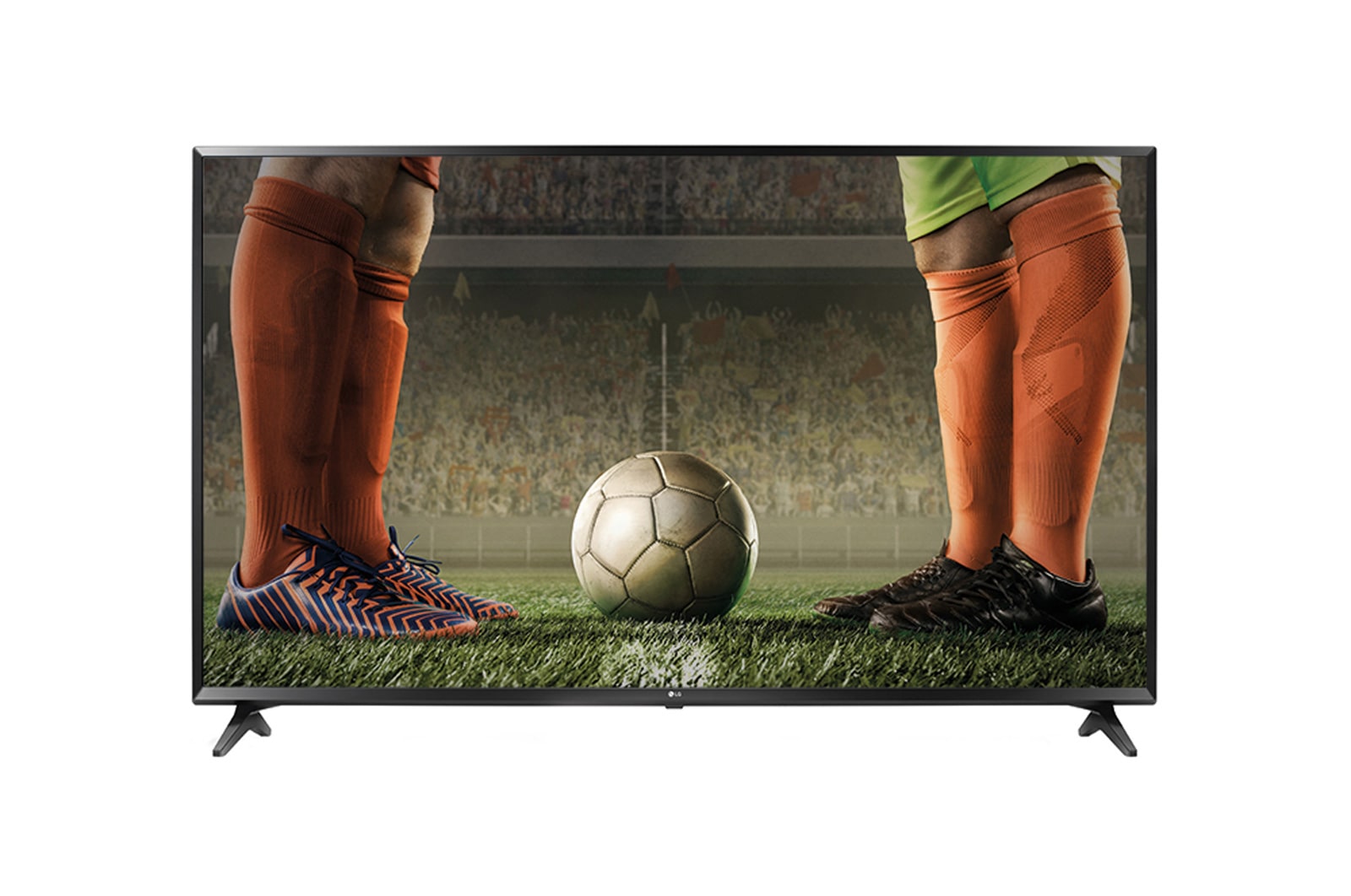 Vista frontale di LG TV LED 65&#34; Ultra HD Smart TV 4K Active HDR 65UK6100PLB