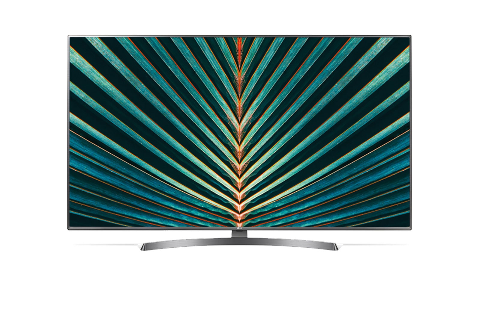 Vista frontale di LG TV LED 65&#34; Ultra HD Smart TV 4K Active HDR 65UK6750PLD