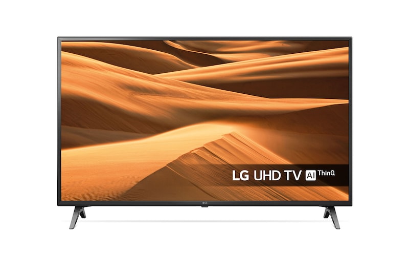 LG TV LED Ultra HD Smart TV 70" 4K Active HDR AI ThinQ Google Assistant e Alexa, 70UM7100PLA