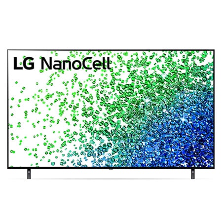 Vista frontale del TV LG NanoCell