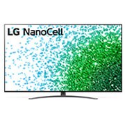 Vista frontale del TV LG NanoCell