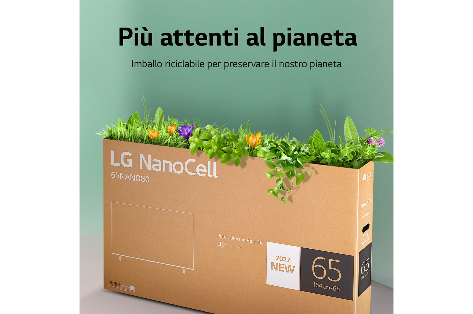 LG NanoCell | TV 75'' Serie NANO82 | 4K, Smart TV, HDR10 Pro, Filmmaker Mode, 75NANO826QB
